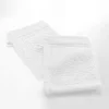 Serviette De Toilette|Douceur D'Intérieur 2 gants de toilette 15 x 21 cm eponge unie tendresse Blanc