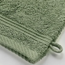 Serviette De Toilette|Douceur D'Intérieur 2 gants de toilette 15 x 21 cm eponge unie tendresse Fougere