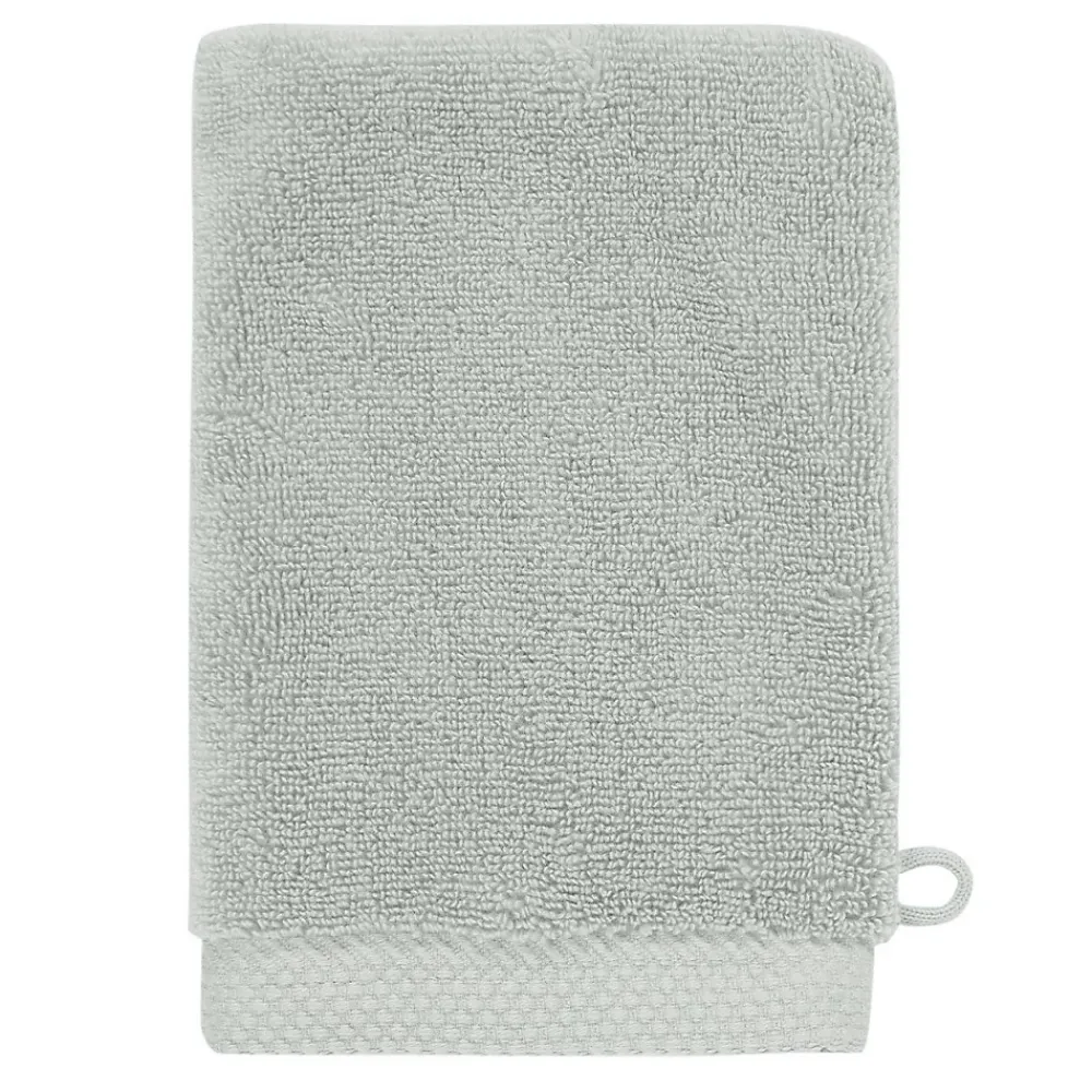 Sensei Maison 3 gants de toilette Zéro Twist 560 g/m² Gris Perle 16x22 cm SENSOFT