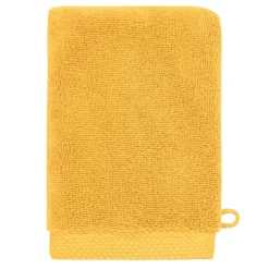 Gant De Toilette|Sensei Maison 3 gants de toilette Zéro Twist 560 g/m² Safran 16x22 cm SENSOFT
