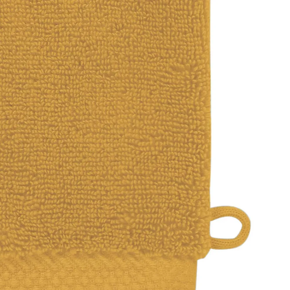 Sensei Maison 3 gants de toilette Zéro Twist 560 g/m² Caramel 16x22 cm SENSOFT