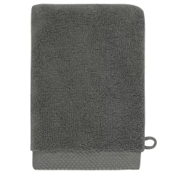 Gant De Toilette|Sensei Maison 3 gants de toilette Zéro Twist 560 g/m² Anthracite 16x22 cm SENSOFT