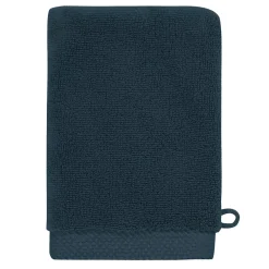 Gant De Toilette|Sensei Maison 3 gants de toilette Zéro Twist 560 g/m² Denim 16x22 cm SENSOFT