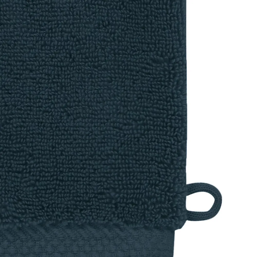 Gant De Toilette|Sensei Maison 3 gants de toilette Zéro Twist 560 g/m² Denim 16x22 cm SENSOFT