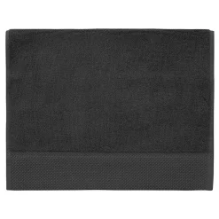 Sensei Maison 3 grandes serviettes invité Zéro Twist 560 g/m² Noir 40x60 cm SENSOFT