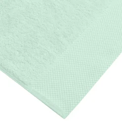 Serviette De Toilette|Sensei Maison 3 grandes serviettes invité Zéro Twist 560 g/m² Menthe 40x60 cm SENSOFT
