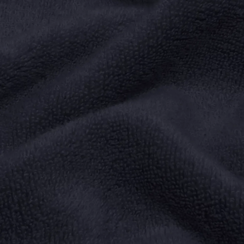 Sensei Maison 3 grandes serviettes invité Zéro Twist 560 g/m² Bleu Nuit 40x60 cm SENSOFT