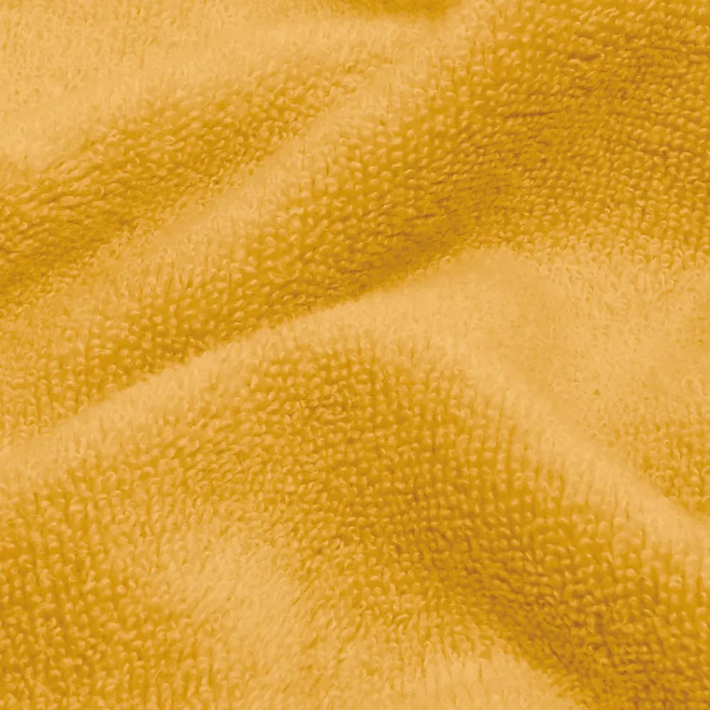 Serviette De Toilette|Sensei Maison 3 grandes serviettes invité Zéro Twist 560 g/m² Safran 40x60 cm SENSOFT