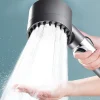Pommeau De Douche, Flexible Et Barre De Douche|Deko 3 modes réglables, pommeau de douche massant anticalcaire avec fonction d'arrêt, pommeau de douche d'hydrothérapie