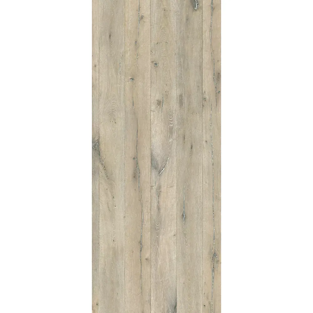 Schulte 2 panneaux muraux de salle de bains l.100 x H.255 cm, effet chêne vieilli, DecoDesign