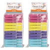 Etendoir À Linge| 48 Pinces à linge - Plastique - Multicolore