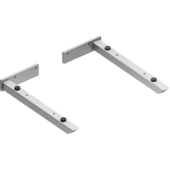Plan Simple Vasque|Ipiemme SRL 2 équerres de fixation en métal pour plan vasque Stonetec