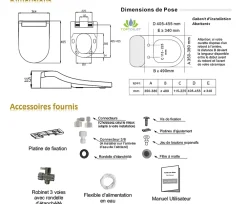 Toptoilet Abattant japonais Luxe Ultimate