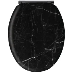 Gelco Design Abattant pour wc mdf effet marbre