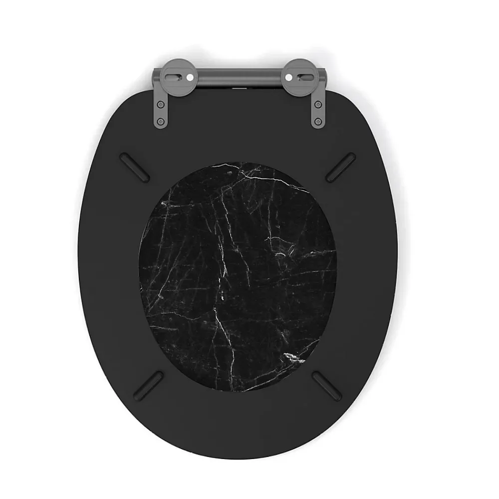 Gelco Design Abattant pour wc mdf effet marbre