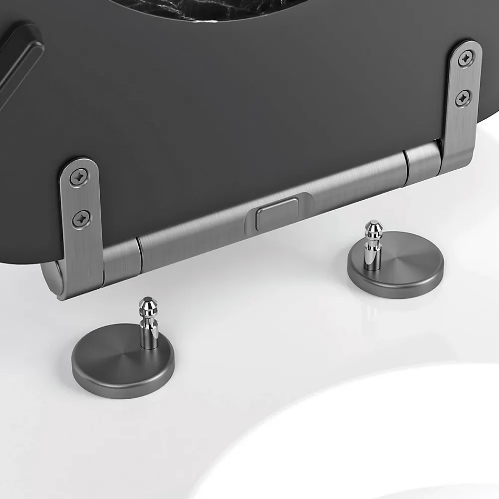 Gelco Design Abattant pour wc mdf effet marbre