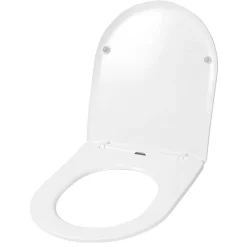 Rea Abattant Uf Duroplast Flat White Carlo Carter White