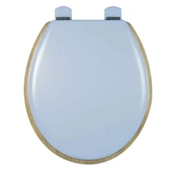 Olfa Abattant traditionnel "rétro pastel" (47x38 cm - Bleu)