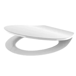 Abattant Wc|Allibert Abattant WC Slimeo en Thermodur coloris blanc brillant avec frein de chute