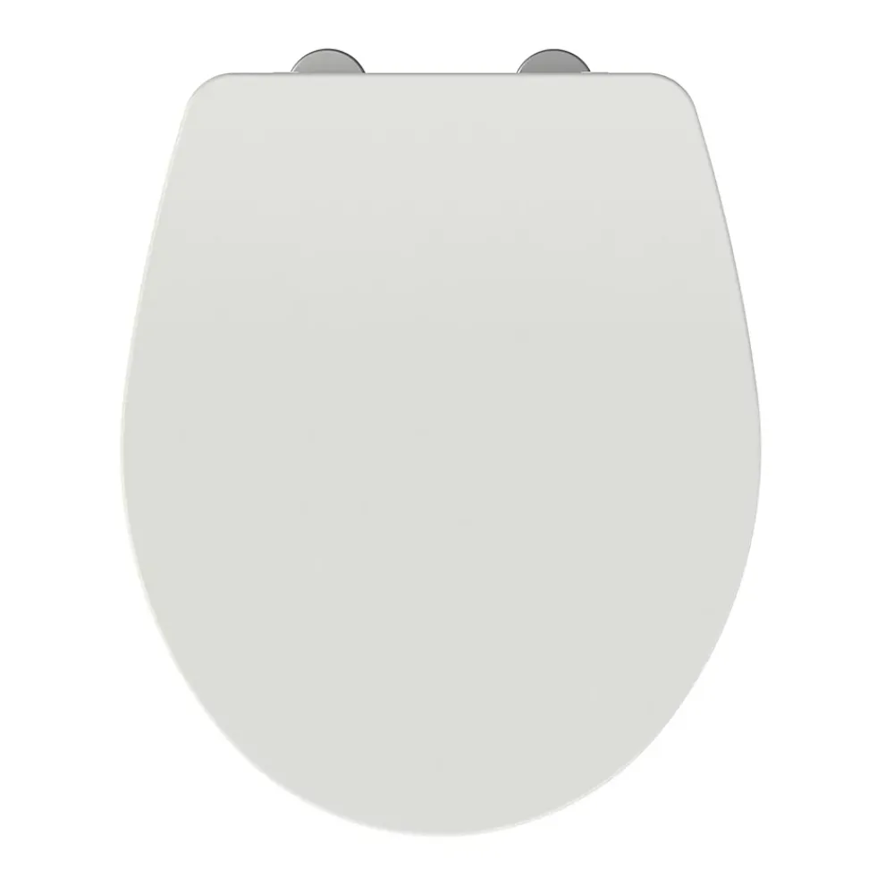 Abattant Wc|Allibert Abattant WC Slimeo en Thermodur coloris blanc brillant avec frein de chute