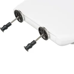 5Five Abattant WC antibactérien blanc à clipser avec frein de chute