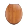 MSV Abattant wc Bambou Charnières Inox