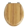 Wenko Abattant WC Bambou - Fixation métallique