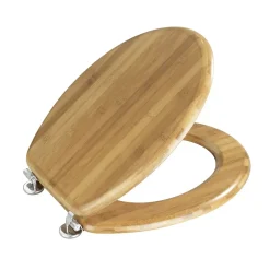 Wenko Abattant WC Bambou - Fixation métallique
