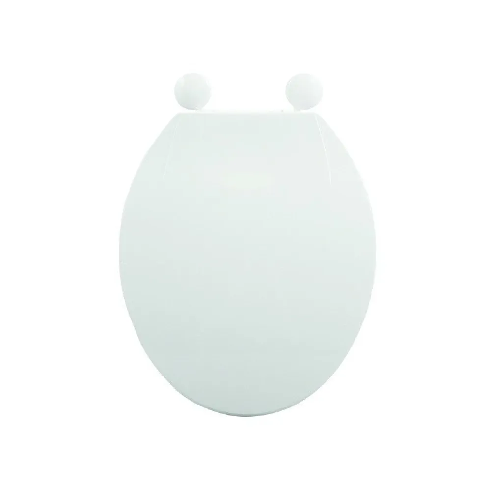 MSV Abattant wc Blanc Charnières PS