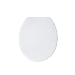 Abattant Wc|MSV Abattant wc Blanc Charnières Inox