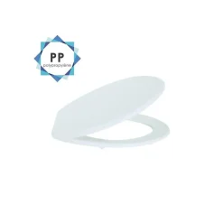 MSV Abattant wc Blanc Charnières PS