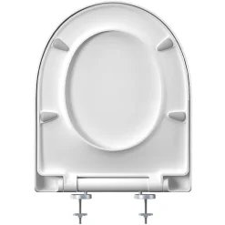 Bemis Abattant WC blanc brillant D-Shape