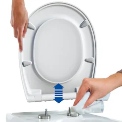 Bemis Abattant WC blanc brillant Classic