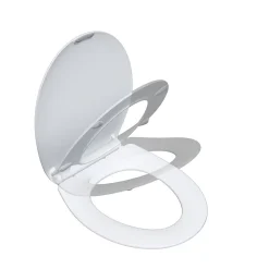 Abattant Wc|Bemis Abattant WC blanc brillant Slim