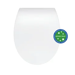 Abattant Wc|Bemis Abattant WC blanc brillant Slim
