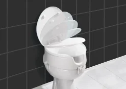 Abattant Wc|Wenko Abattant WC blanc Duroplast Secura