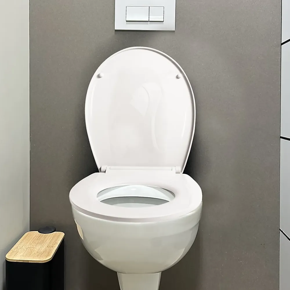 Abattant Wc|Spirella Abattant WC Brooke coloris blanc