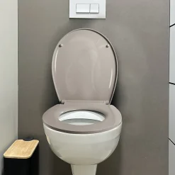 Spirella Abattant WC Brooke coloris taupe