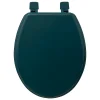 5Five Abattant WC coloris bleu pétrôle à fermeture standard, Colors
