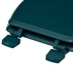 5Five Abattant WC coloris bleu pétrôle à fermeture standard, Colors