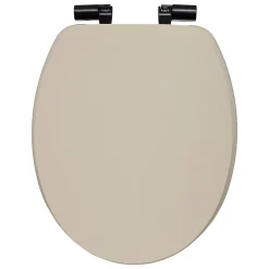 5Five Abattant WC coloris lin à fermeture ralentie, Onyx