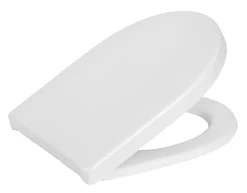 Abattant Wc| Abattant WC déclipsable blanc avec frein de chute Sindia