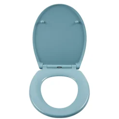 GoodHome Abattant WC Diani avec frein de chute bleu