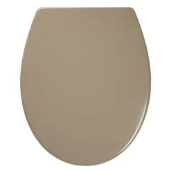 Abattant Wc|GoodHome Abattant WC Diani avec frein de chute taupe