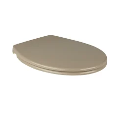 Abattant Wc|GoodHome Abattant WC Diani avec frein de chute taupe