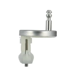 Spirella Abattant wc EASY CLIP Thermo Dur Gris Charnières Inox