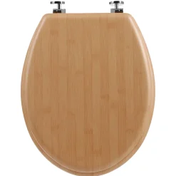 Abattant Wc|5Five Abattant WC effet bambou à fermeture standard,