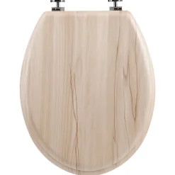 Abattant Wc|5Five Abattant WC effet bois clair à fermeture standard,