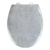 Abattant Wc|Wenko Abattant WC effet marbre Concrete - Abaissement automatique - Duroplast