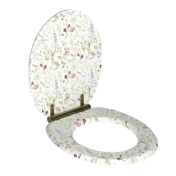 Abattant Wc|Gelco Design Abattant wc en mdf flore soft close